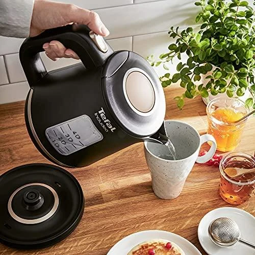 TEFAL | Virdulys | KI533811 | Electric | 2400 W | 1 L | Plastic | 360° rotational base | Juodas