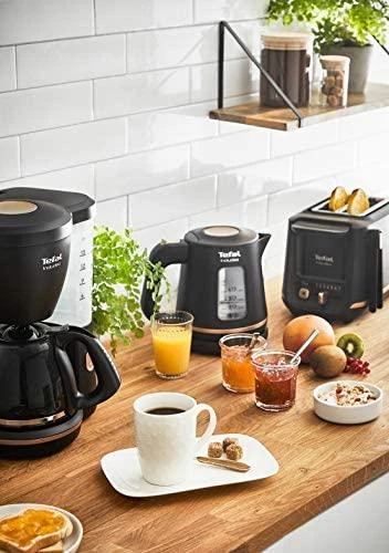 TEFAL | Virdulys | KI533811 | Electric | 2400 W | 1 L | Plastic | 360° rotational base | Juodas