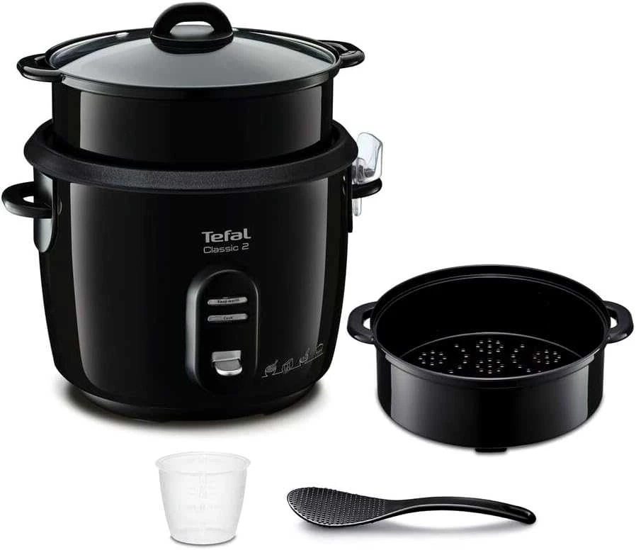 Ryžių Virimo Puodas Tefal New Classic 2 RK103811 5L, Juodos spalvos