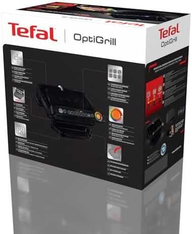 TEFAL | OptiGrill GC7058 | Contact | 2000 W | Juodas