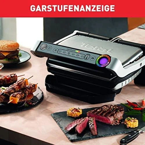 TEFAL elektrinis grilis GC712D34 Sidabrinis / Juodas