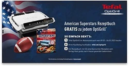 TEFAL elektrinis grilis GC712D34 Sidabrinis / Juodas