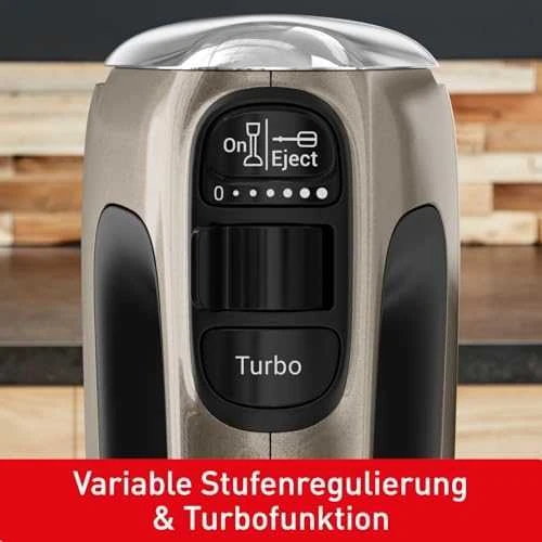 Rankinis mikseris Tefal Powermix Silence HT650E38, juodas