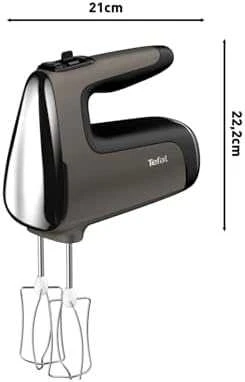 Rankinis mikseris Tefal Powermix Silence HT650E38, juodas