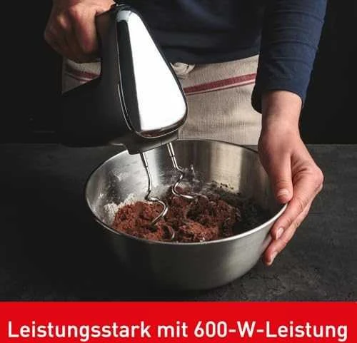 Rankinis mikseris Tefal Powermix Silence HT650E38, juodas