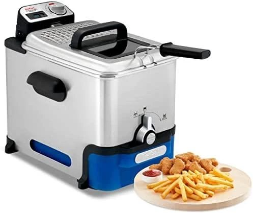 Gruzdintuvė Keptuvė Tefal Oleoclean Pro FR8040 (3,5 l, 1,2kg, 2300 W, plieno spalvos)
