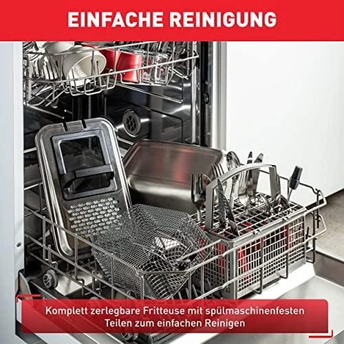 Gruzdintuvė Keptuvė Tefal Oleoclean Pro FR8040 (3,5 l, 1,2kg, 2300 W, plieno spalvos)