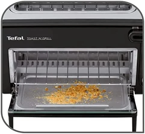 Tefal TL 6008 skrudintuvas 2 griežinėliai Aliuminis, Juoda 1300 W
