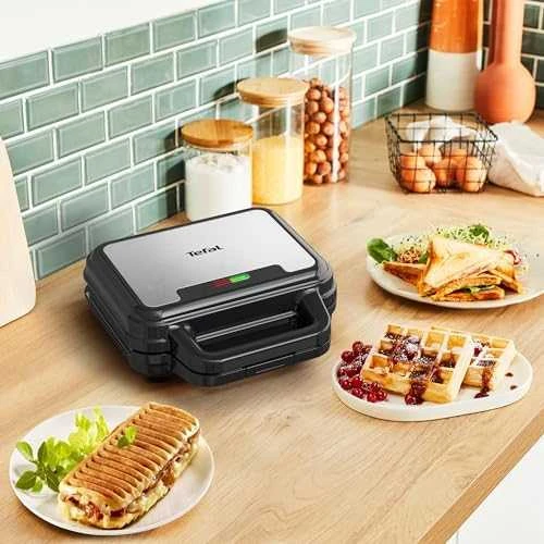 Sumuštinių keptuvas - vaflinė Tefal SW383D10, 700 W