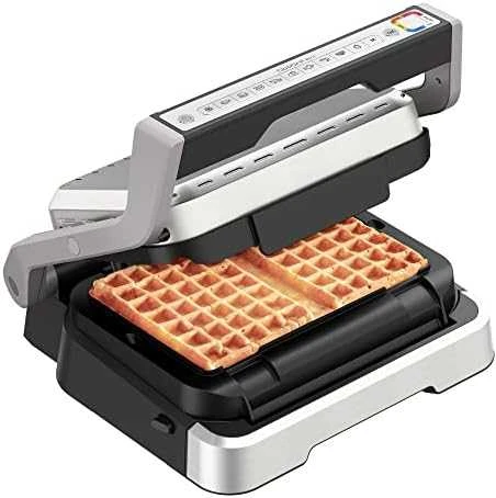 Virtuvinės svarstyklės TEFAL OptiGrill Užkandžių ir kepimo reikmenys | XA730810 | Kepinių skaičius 1 | Vaflis | Juodas