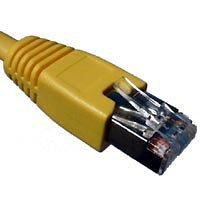Telegärtner Patchkabel, S/FTP, PiMF, Cat 6A (ISO/IEC), geltona, 5,0 m (L00003A0059)