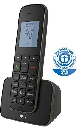 Telekom Sinus 207 belaidis telefonas DECT - juodas