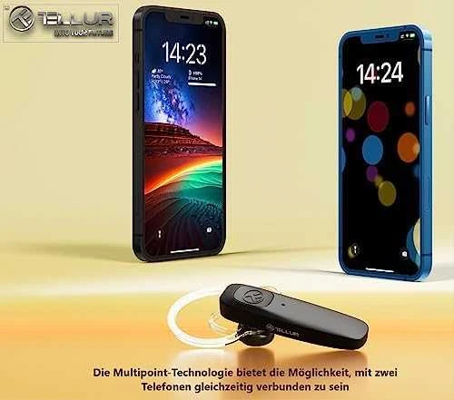Tellur Bluetooth Headset Vox 155, juodas