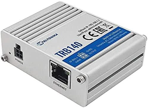 Šakotuvas „Teltonika TRB255 LTE Gateway“: nėra „WiFi“, 3G, Dvi SIM, „Enternet“ prievadas, RS232+RS485, „GPS Teltonika“