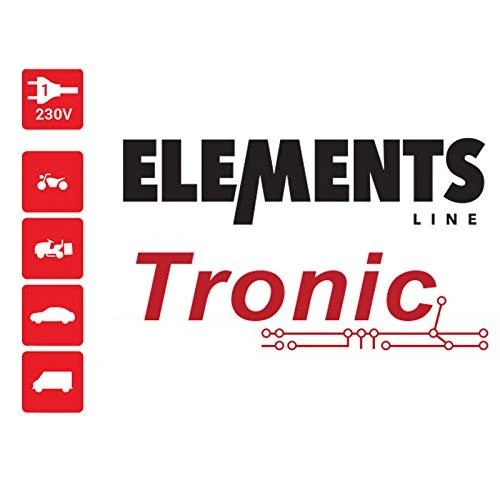 Telwin Elements Line Tronic techninės piktogramos