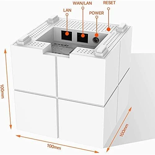 „System Mesh Tenda MW6 3pack“ (xDSL (kabelio jungtis LAN), 2,4 GHz, 5 GHz)
