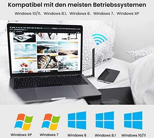 Tenda U10 tinklo plokštė WLAN 433 Mbit/s