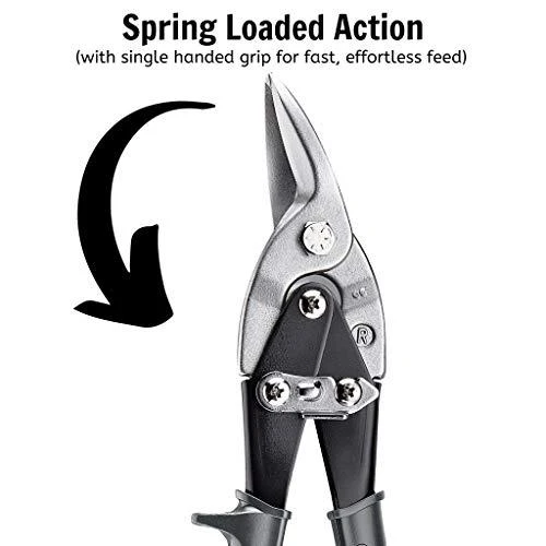 TengTools Skardos kirpimo žirklės Teng Tools 491W; 250 mm; dešininės