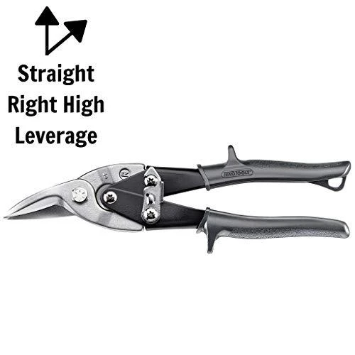 TengTools Skardos kirpimo žirklės Teng Tools 491W; 250 mm; dešininės