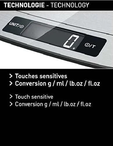 Terraillon Sas TERRAILLON 14902 MyCook 15 Inox El. virtuvinės svarstyklės