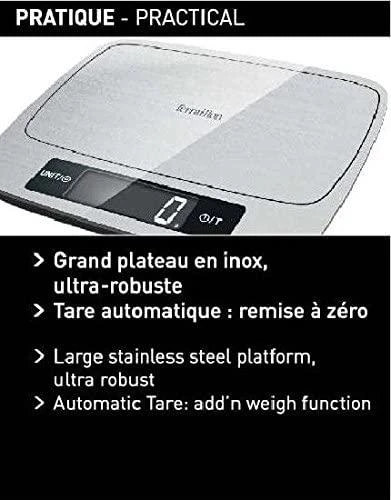 Terraillon Sas TERRAILLON 14902 MyCook 15 Inox El. virtuvinės svarstyklės