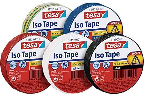 Tesa Isolierband 10m 15mm baltas Blister