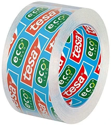 Lipnios juostelės dėklas TESA Mini Tape Dispenser eco su 2vnt. ekologiškų ir skaidrių lipnių juostelių 19mm x 10m