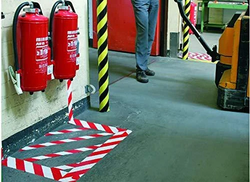 Tesa Balta Ir-Raudon įspėjimo juosta 50mmx66m