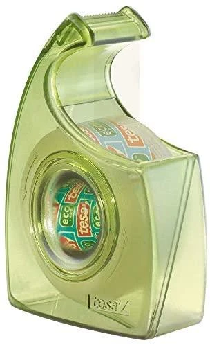 Beiersdorf Ekologiška lipni juostelė TESA Film eco & clear, su dėklu, 19mm x 33m, skaidri