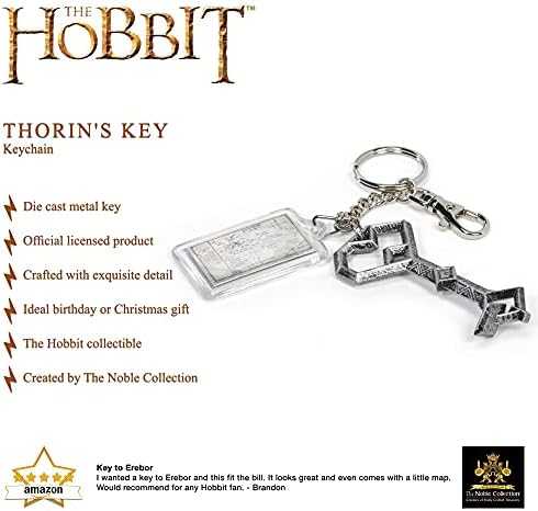 The Noble Collection France The Hobbit - Thorin's Key Raktų Pakabukas
