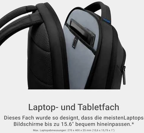 Dell | CP5723 | „Ecoloop Pro“ kuprinė | Kuprinė | Juoda | 11–15 colių