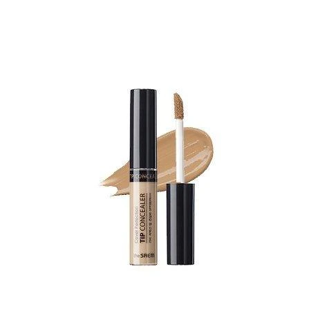 Maskuoklis The Saem Cover Perfection Tip Maskuoklis 01 Clear rusvai gelsvas-6,5g