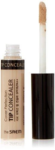 theSaem The Saem Maskuoklis Cover Perfection Tip Maskuoklis 1.5 Natural rusvai gelsvas-6,5g