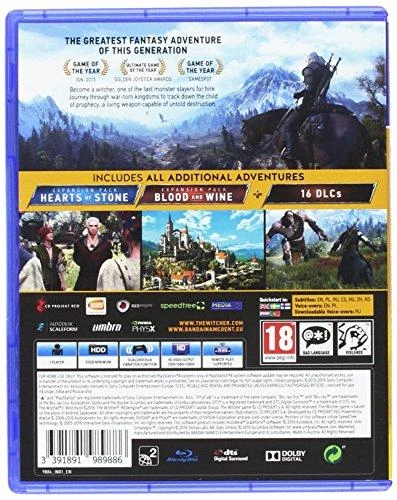 CD Project The Witcher 3: Wild Hunt GOTY PS4