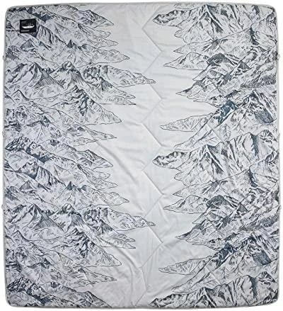 Thermarest Kelioninė antklodė Therm-a-Rest Argo Blanket - Pilka su kalnais