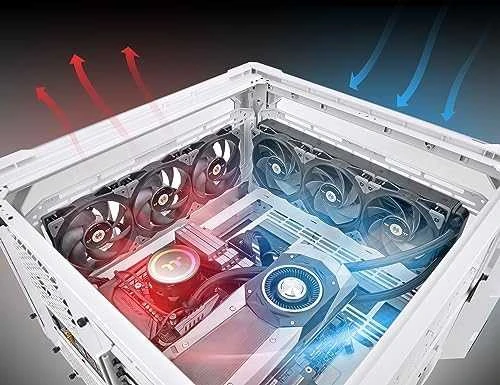 „Wentylator Thermaltake SWAFAN GT12 PC TT Premium Edition“ (CL-F155-PL12BL-A)
