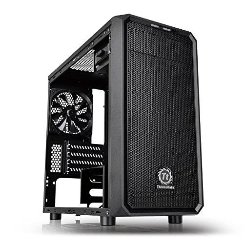 THERMALTAKE Versa H15 Micro Tower, i/O jungtys 1xUSB 3.0,1xUSB 2.0,1x HD Audio, visiškai modulinė koncepcija, kabelių valdymas