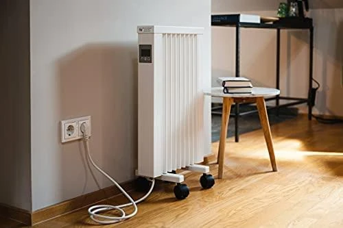 Thermotec AeroFlow elektrinis radiatorius MINI 650 su "FlexiSmart" valdikliu