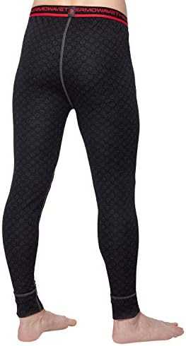 Vyriškos termo kelnės Thermowave Merino Xtreme - Juoda - XXL