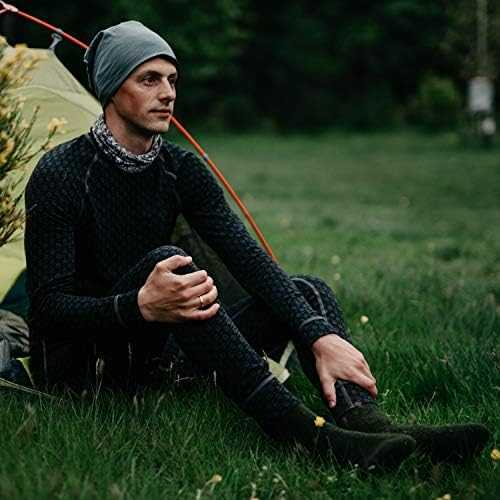Vyriškos termo kelnės Thermowave Merino Xtreme - Juoda - XXL