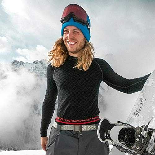 Vyriškos termo kelnės Thermowave Merino Xtreme - Juoda - XXL