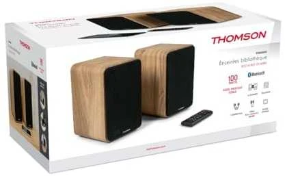Kompiuterio kolonėlės Garsiakalbis - Thomson Hifi Garsiakalbiai 100W BT 5.0 Kompaktiškas Juodas