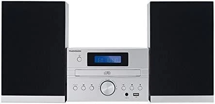 Muzikinis centras Garso Sistema - Thomson Micro Sound System BT CD/MP3/USB Pilkas
