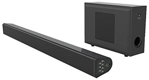 Namų kino sistema Thomson BT Sound Bar Su laidiniu žemųjų dažnių garsiakalbiu Juodas