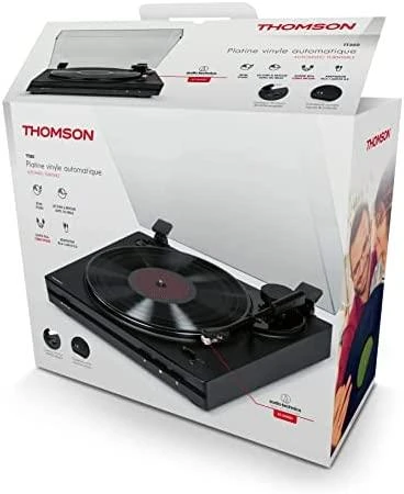 Thomson TT350 pilnai automatinis patefonas + Audio-Technica AT3600L kasetė