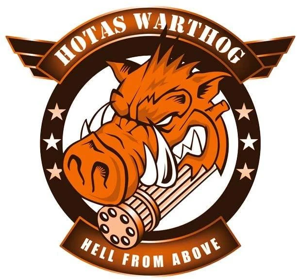 Thrustmaster HOTAS WARTHOG Vairalazdė ir akceleratoriaus valdiklis, Juodas