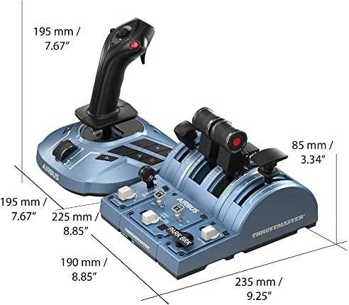 Thrustmaster | Vairasvirtė | TCA Captain Pack X Airbus leidimas