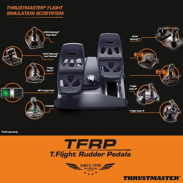 Thrustmaster T-Flight lėktuvo pedalai