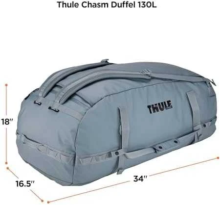 Kelioninis Thule | 40L Bag | Chasm | Duffel | Atsparus vandeniui | Pond Gray