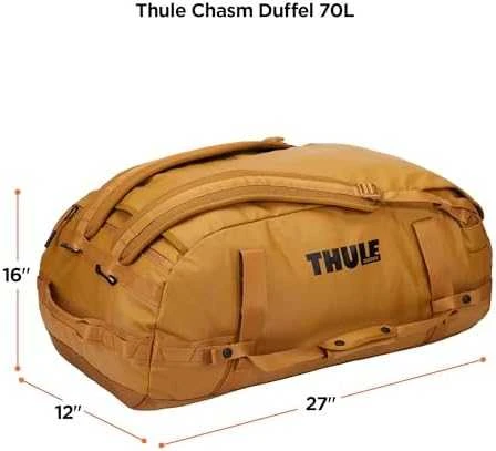 Kelioninis Thule | Chasm | 40L Bag | Duffel | Golden Brown | Atsparus vandeniui